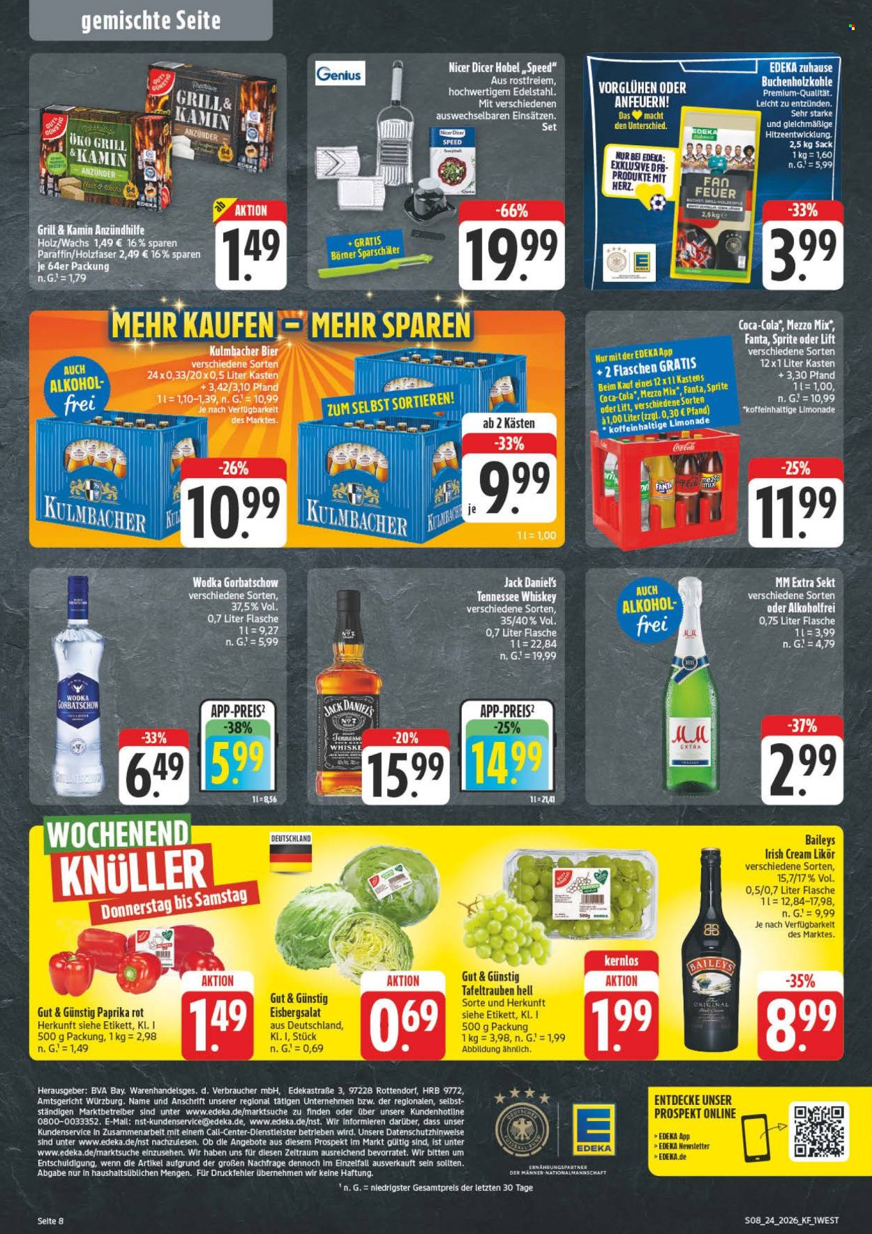 Leták Edeka - 8.6.2026 - 13.6.2026. Strana 8