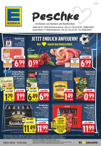 Prospekte Edeka - 8.06.2026 - 13.06.2026.