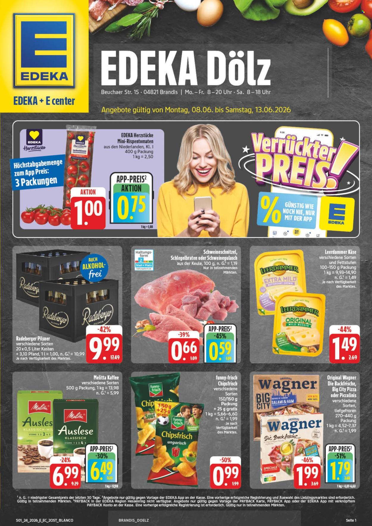 Leták Edeka - 8.6.2026 - 13.6.2026. Strana 1
