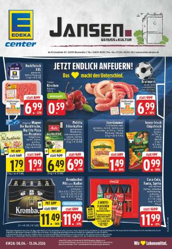 Prospekte E center - 8.06.2026 - 13.06.2026.