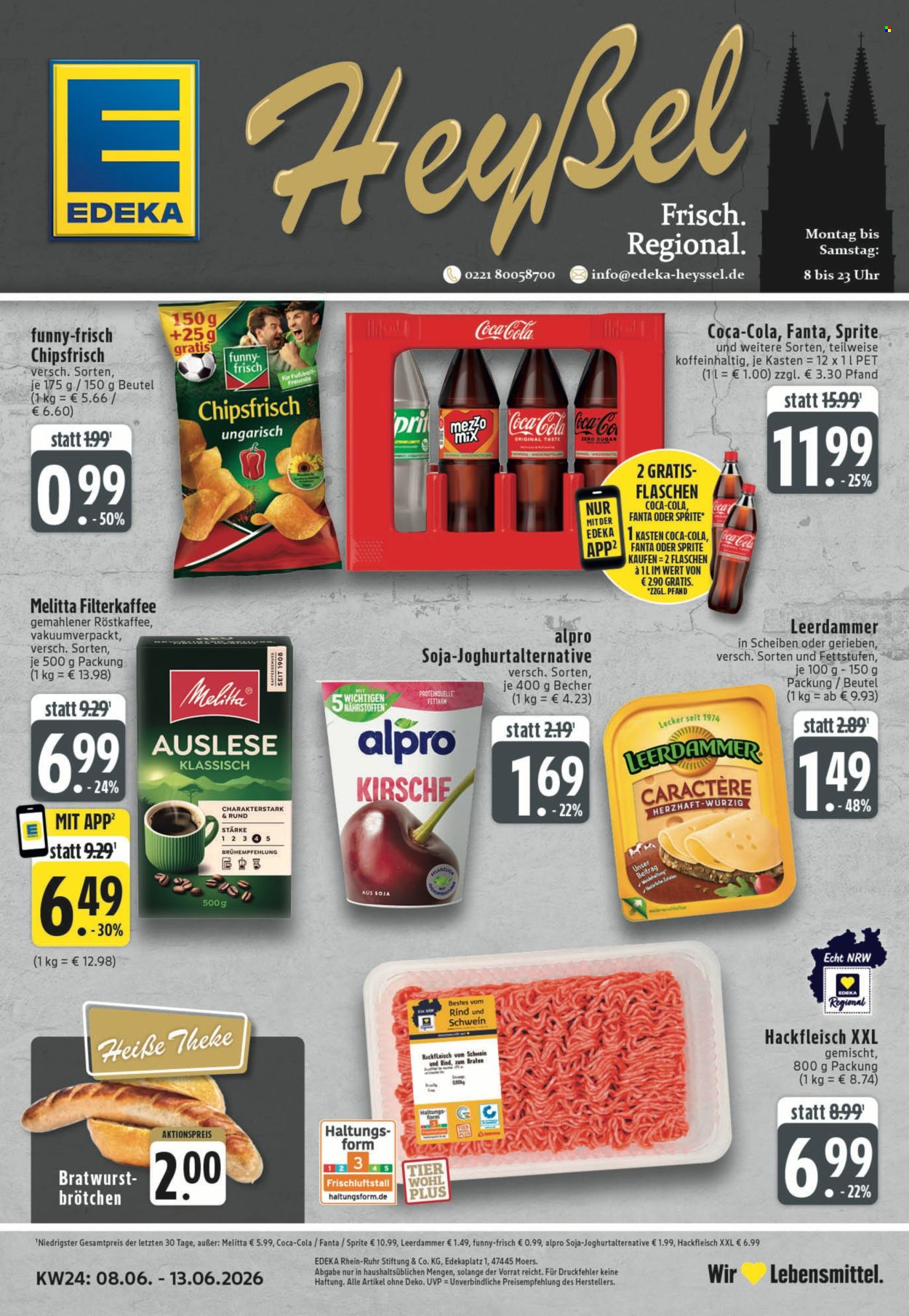 Leták Edeka - 8.6.2026 - 13.6.2026. Strana 1