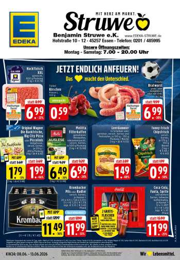 Prospekte Edeka - 8.06.2026 - 13.06.2026.