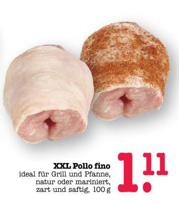 XXL Pollo fino