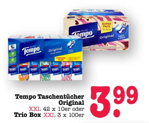 Tempo Taschentücher Original