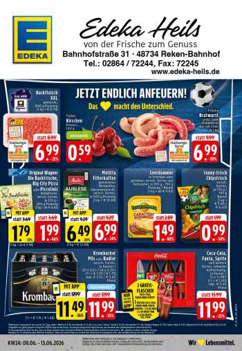 Prospekte Edeka - 8.06.2026 - 13.06.2026.
