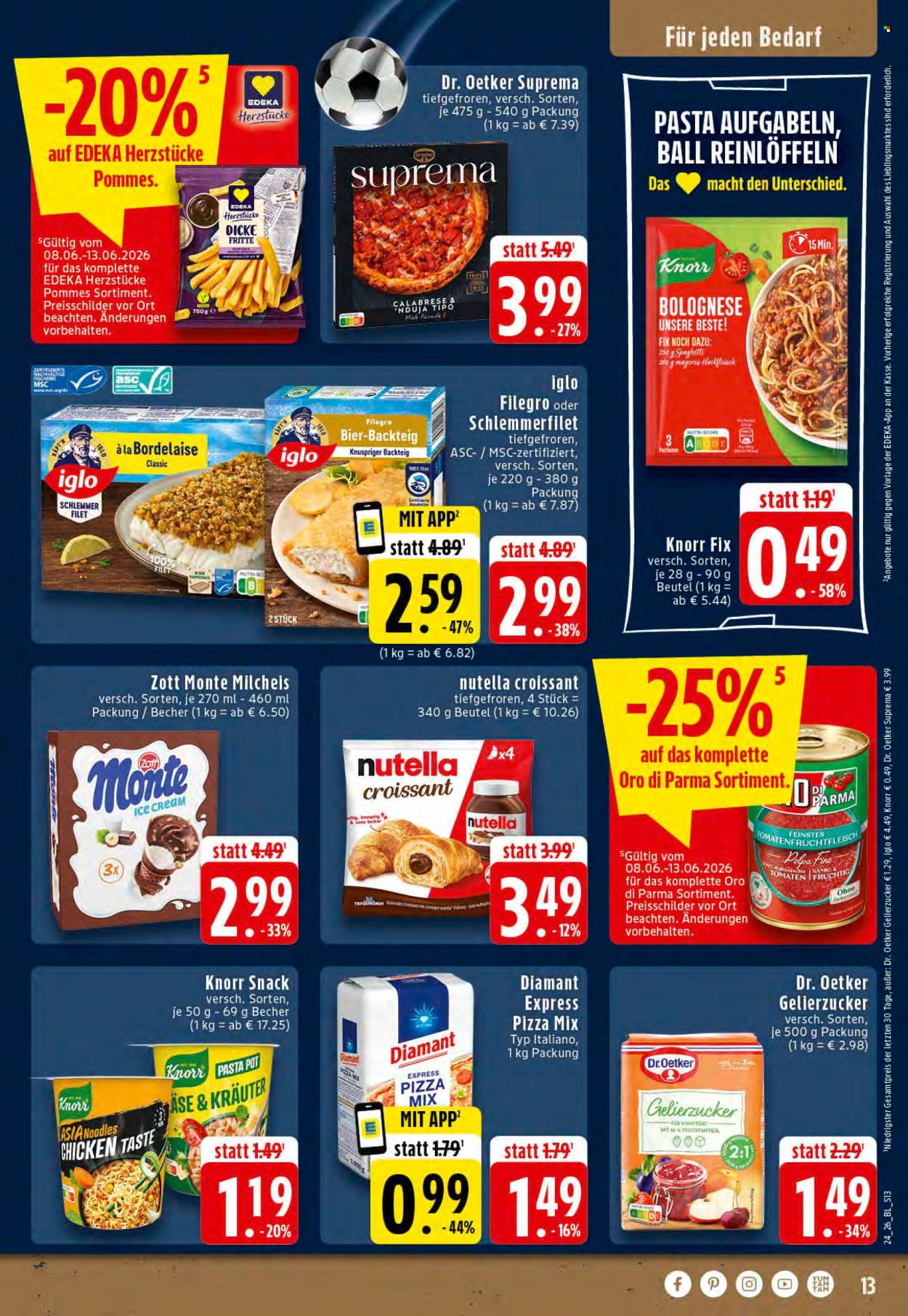 Leták Edeka - 8.6.2026 - 13.6.2026. Strana 13