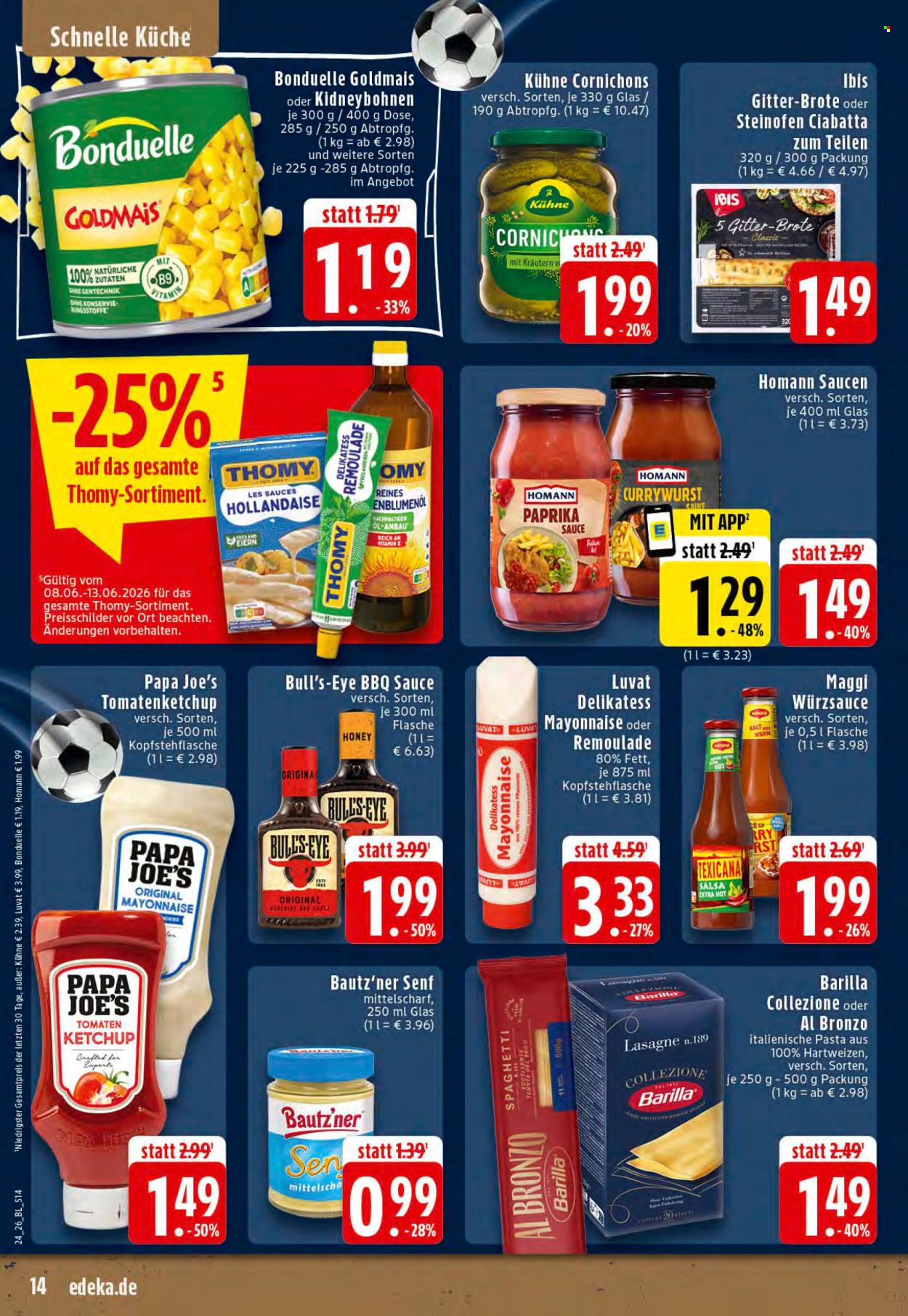 Leták Edeka - 8.6.2026 - 13.6.2026. Strana 14