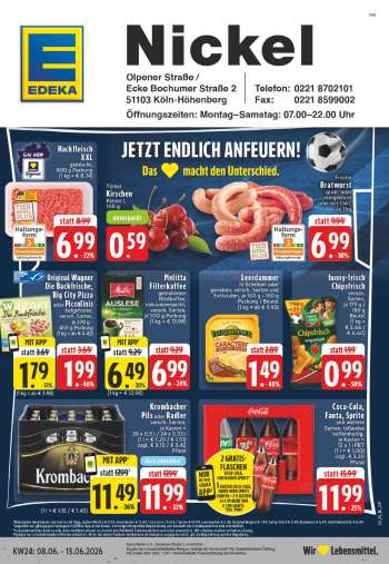 Prospekte Edeka - 8.06.2026 - 13.06.2026.