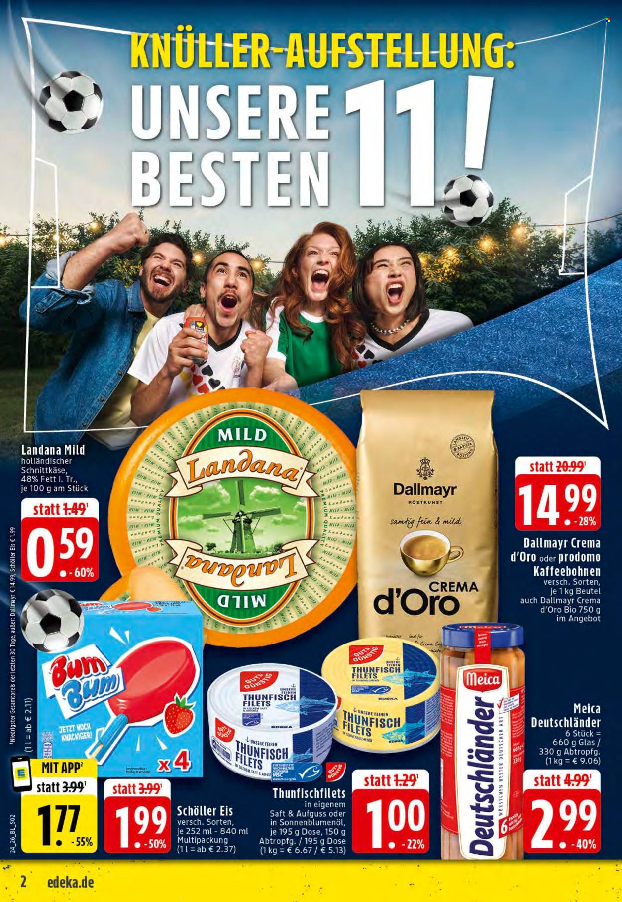 Leták Edeka - 8.6.2026 - 13.6.2026. Strana 2