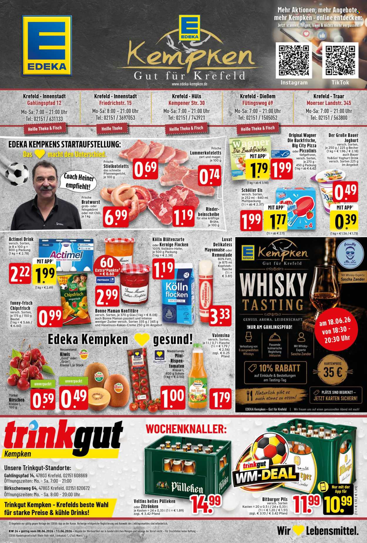 Leták Edeka - 8.6.2026 - 13.6.2026. Strana 1