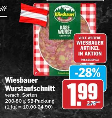 Wiesbauer Wurstaufschnitt