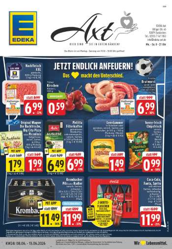 Prospekte Edeka - 8.06.2026 - 13.06.2026.