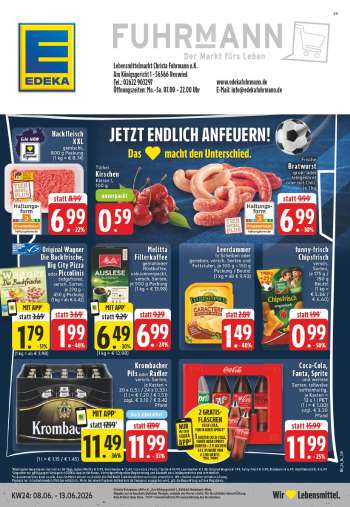 Prospekte Edeka - 8.06.2026 - 13.06.2026.