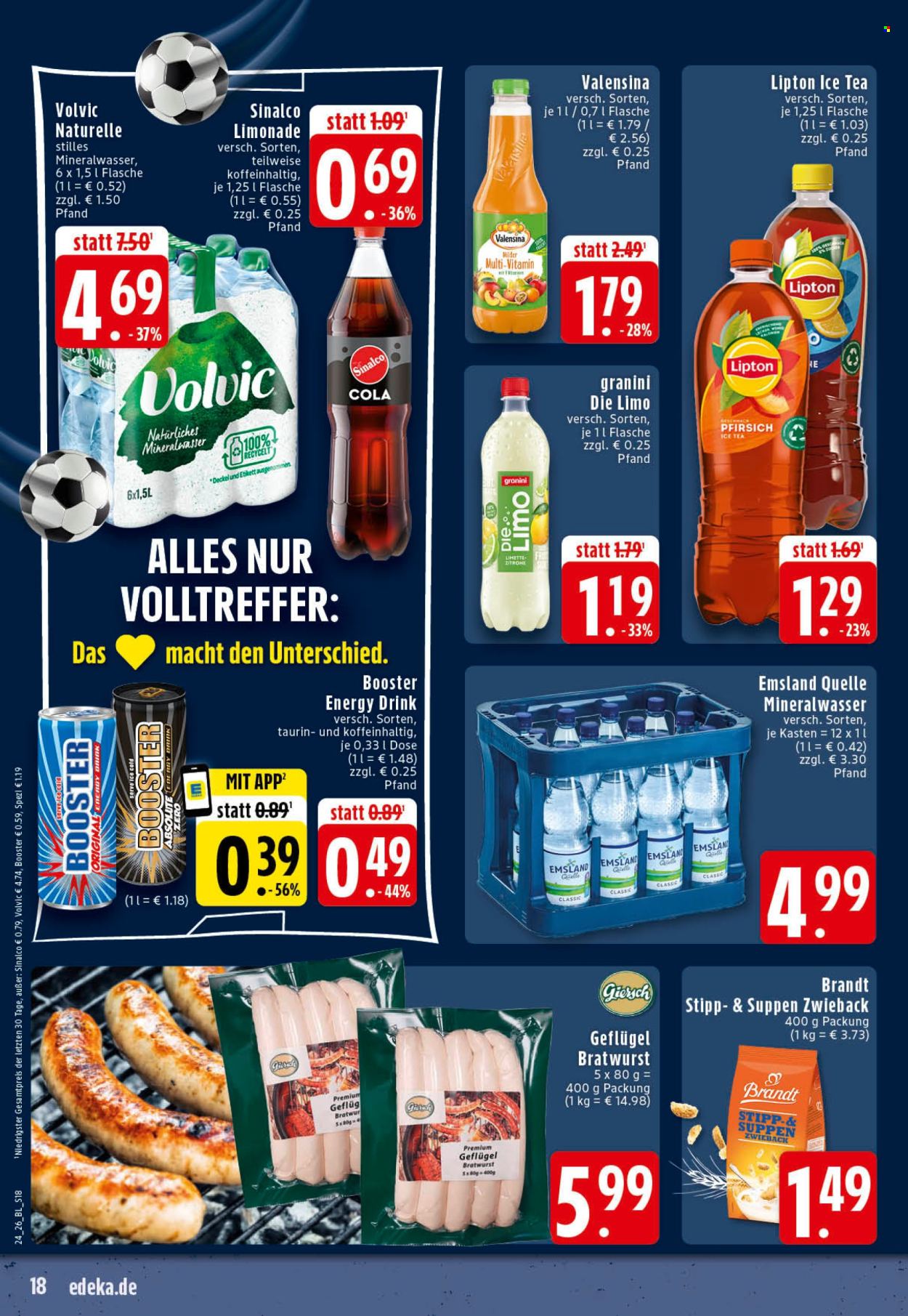 Leták Edeka - 8.6.2026 - 13.6.2026. Strana 18