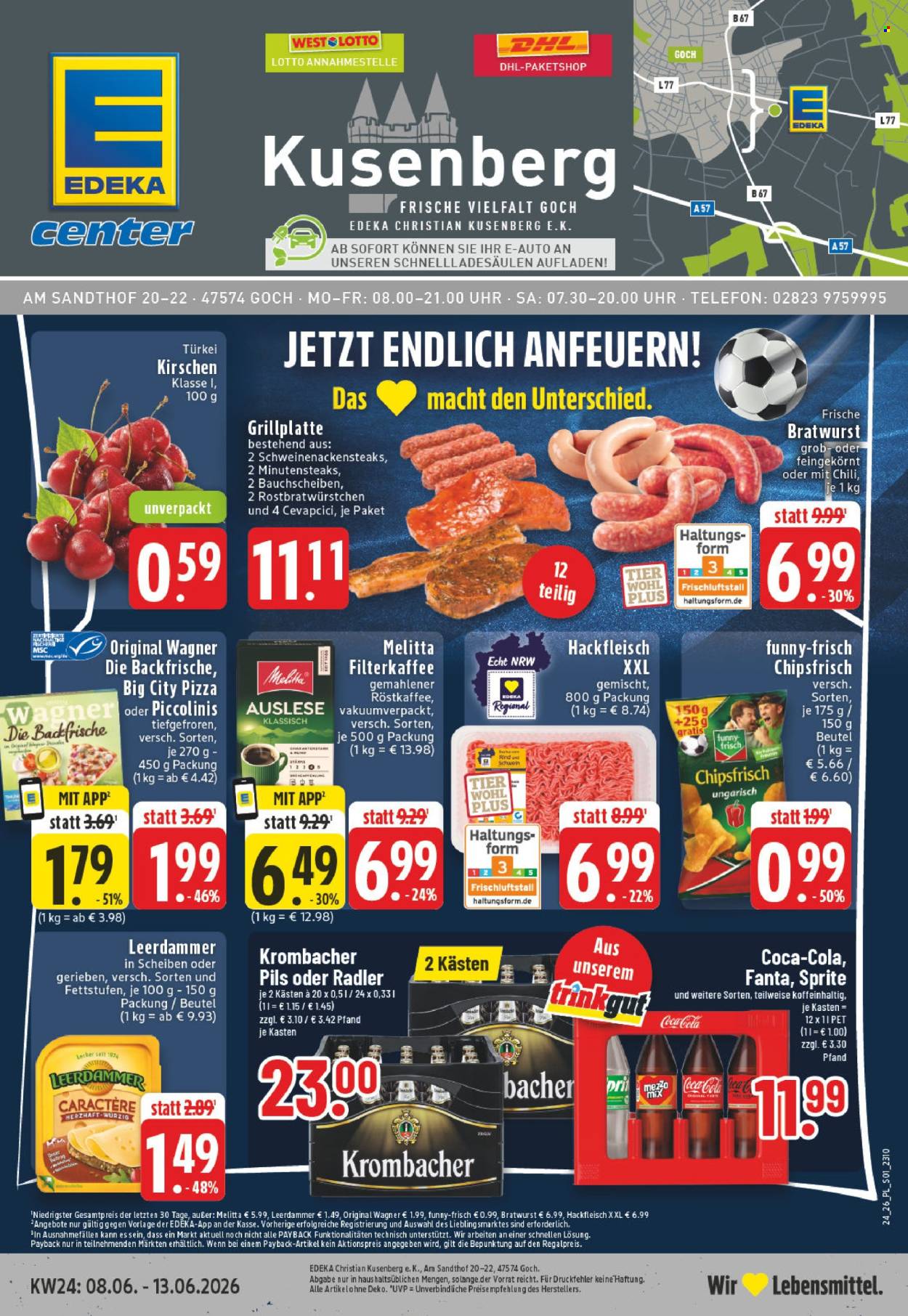 Leták Edeka - 8.6.2026 - 13.6.2026. Strana 1