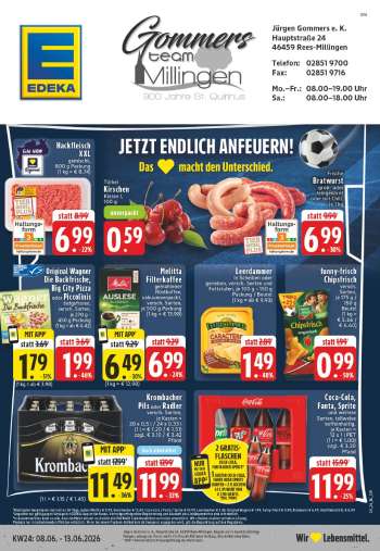 Prospekte Edeka - 8.06.2026 - 13.06.2026.