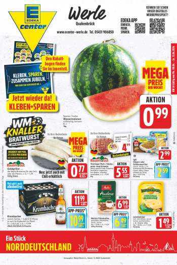 Prospekte E center - 8.06.2026 - 13.06.2026.