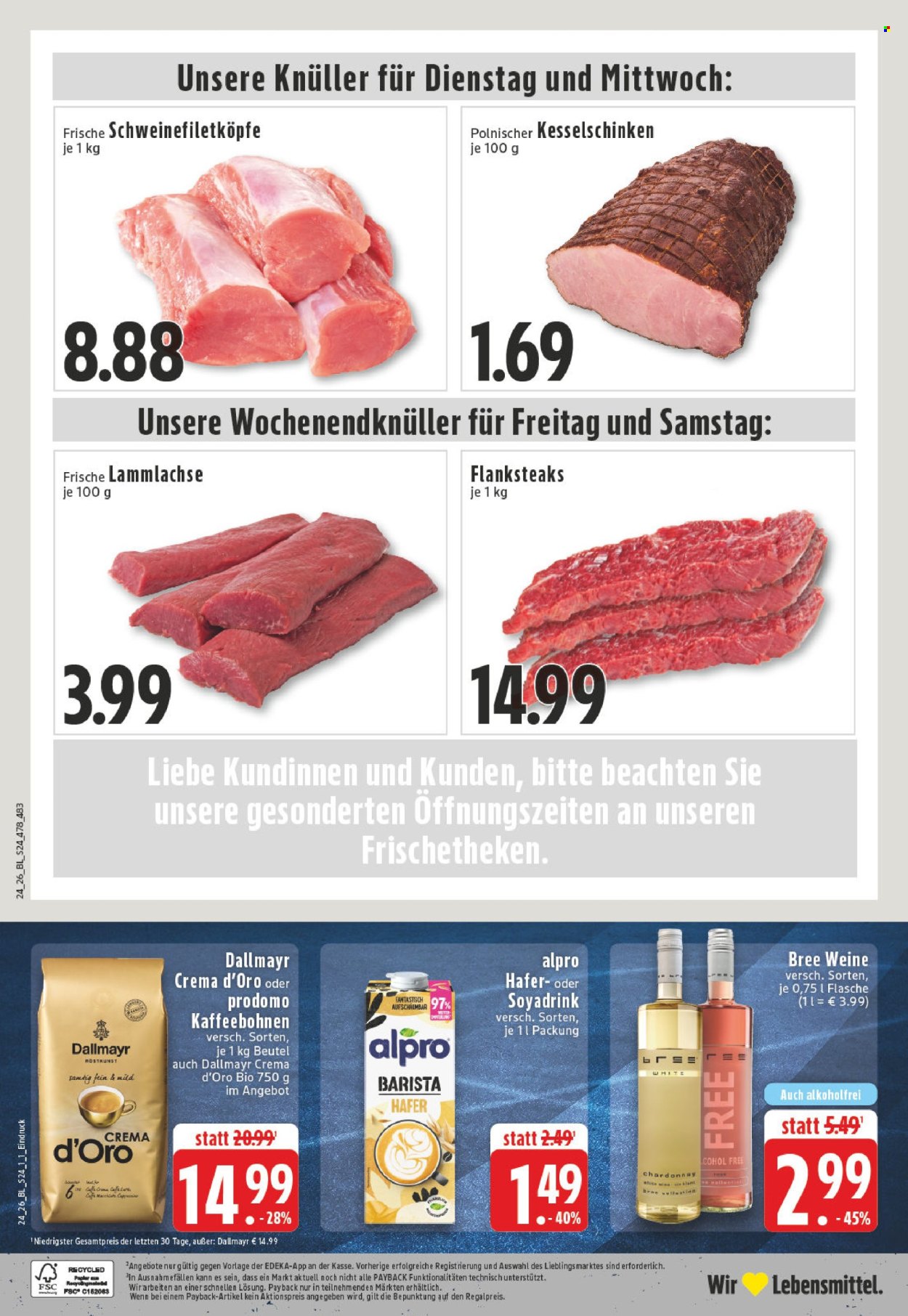 Leták Edeka - 8.6.2026 - 13.6.2026. Strana 26