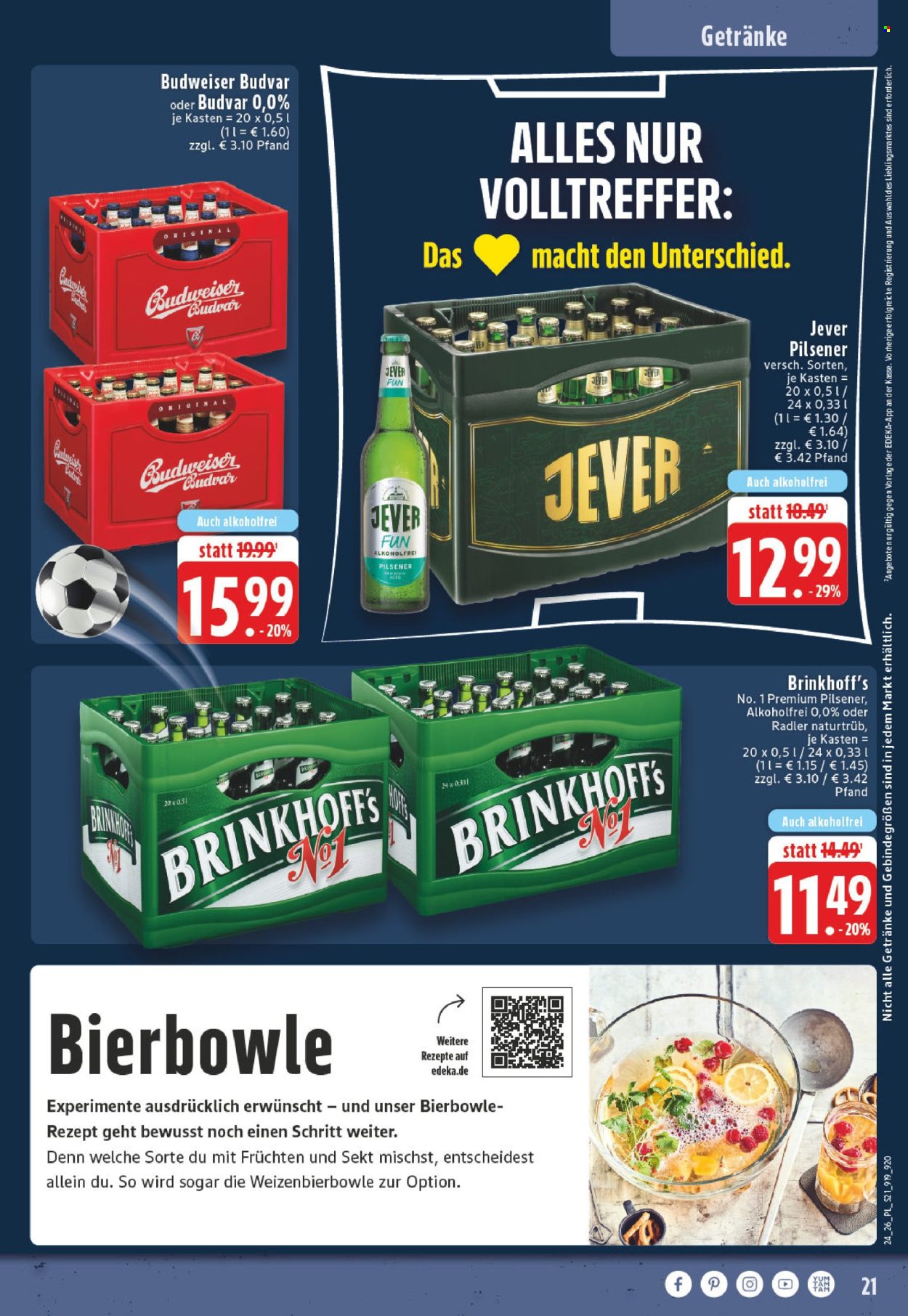 Leták Edeka - 8.6.2026 - 13.6.2026. Strana 23