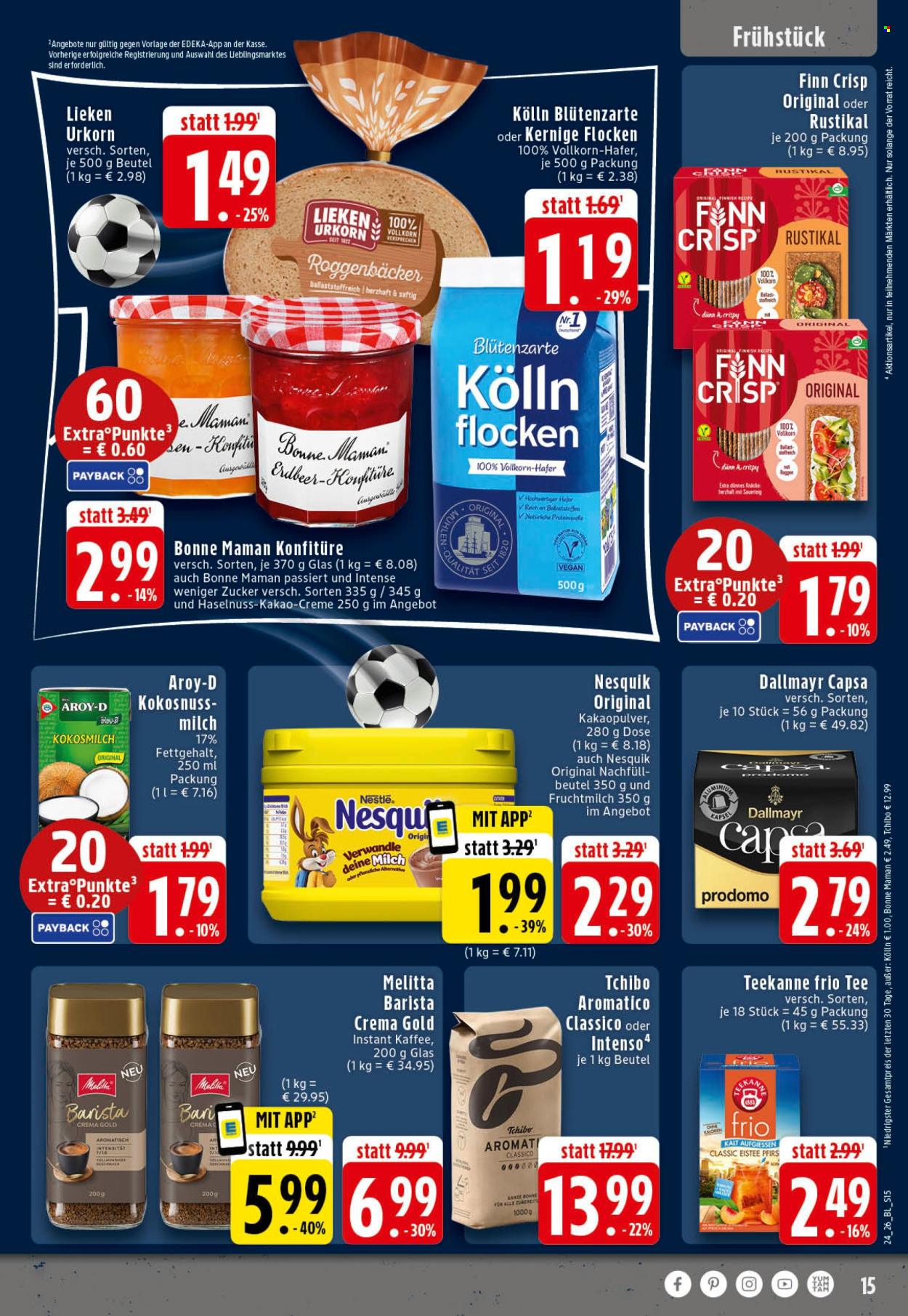 Leták Edeka - 8.6.2026 - 13.6.2026. Strana 15