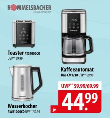 Kaffeeautomat Uno CM1218