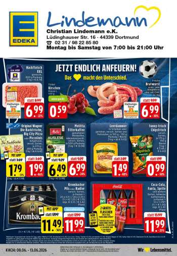 Prospekte Edeka - 8.06.2026 - 13.06.2026.
