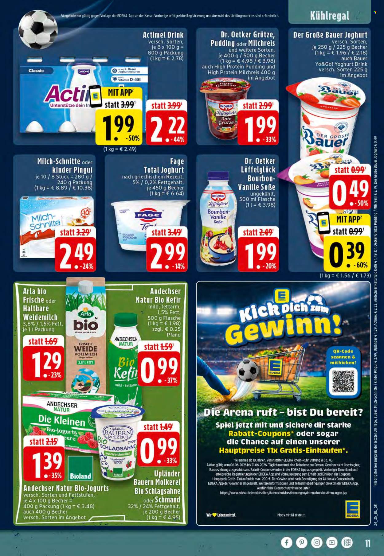 Leták Edeka - 8.6.2026 - 13.6.2026. Strana 11