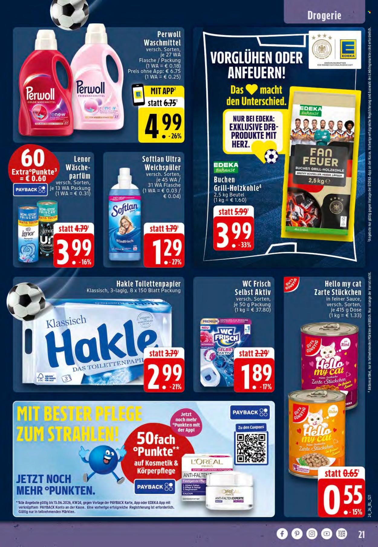 Leták Edeka - 8.6.2026 - 13.6.2026. Strana 21