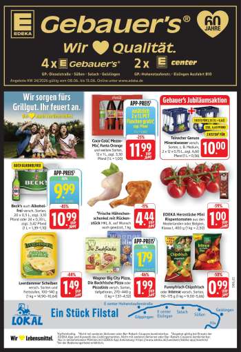 Prospekte E center - 8.06.2026 - 13.06.2026.