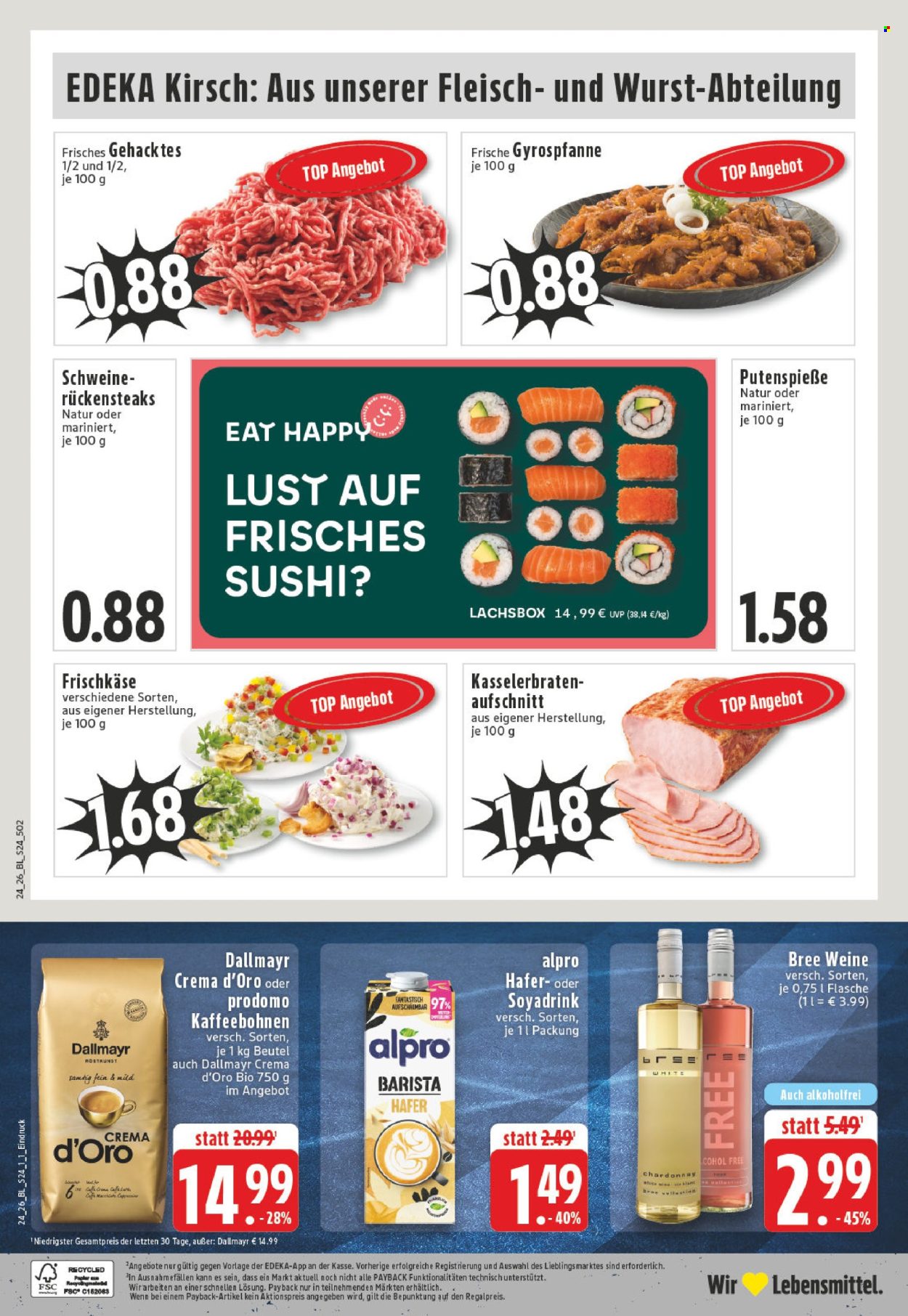 Leták Edeka - 8.6.2026 - 13.6.2026. Strana 26