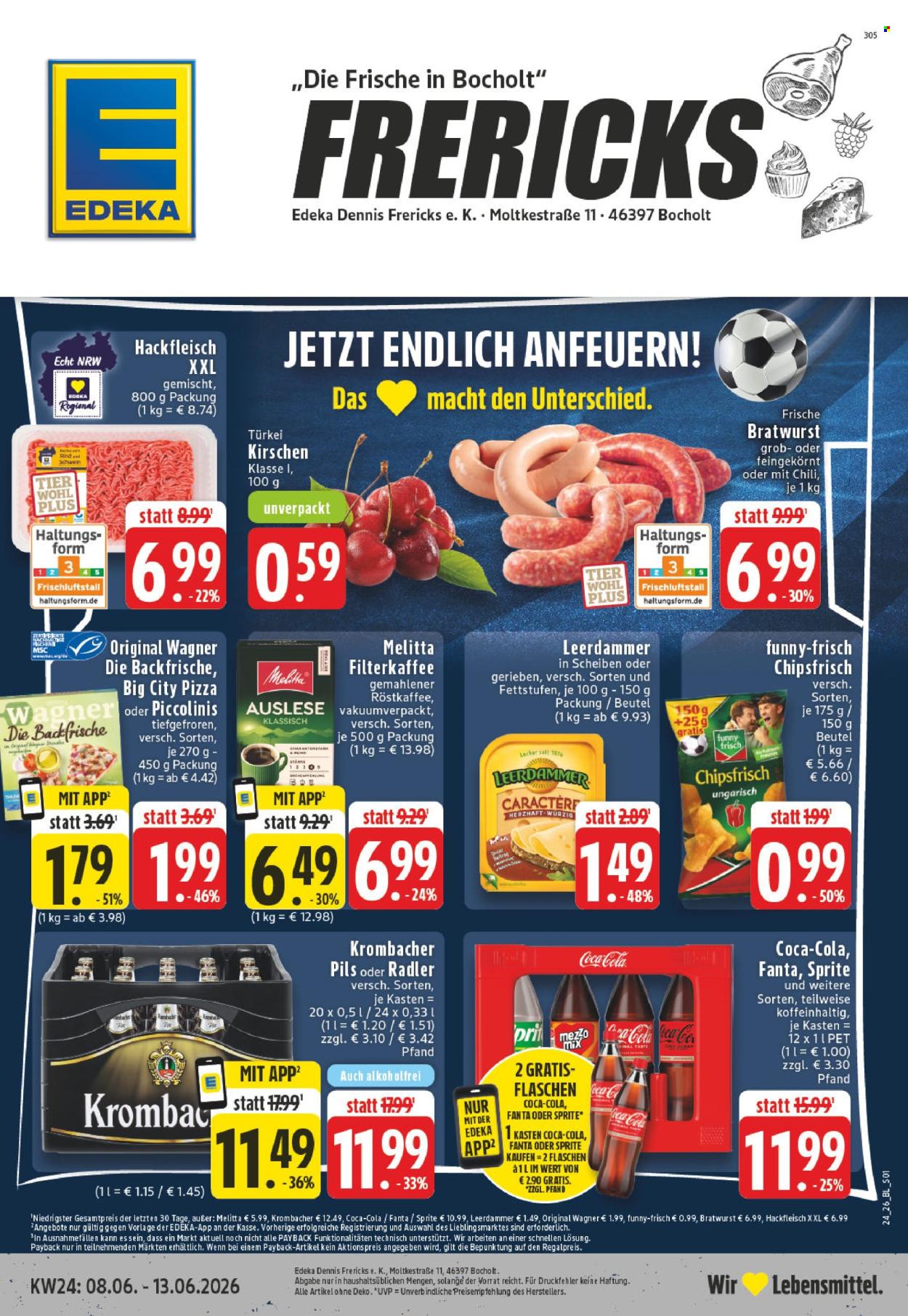 Leták Edeka - 8.6.2026 - 13.6.2026. Strana 1