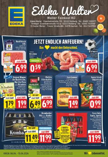 Prospekte Edeka - 8.06.2026 - 13.06.2026.