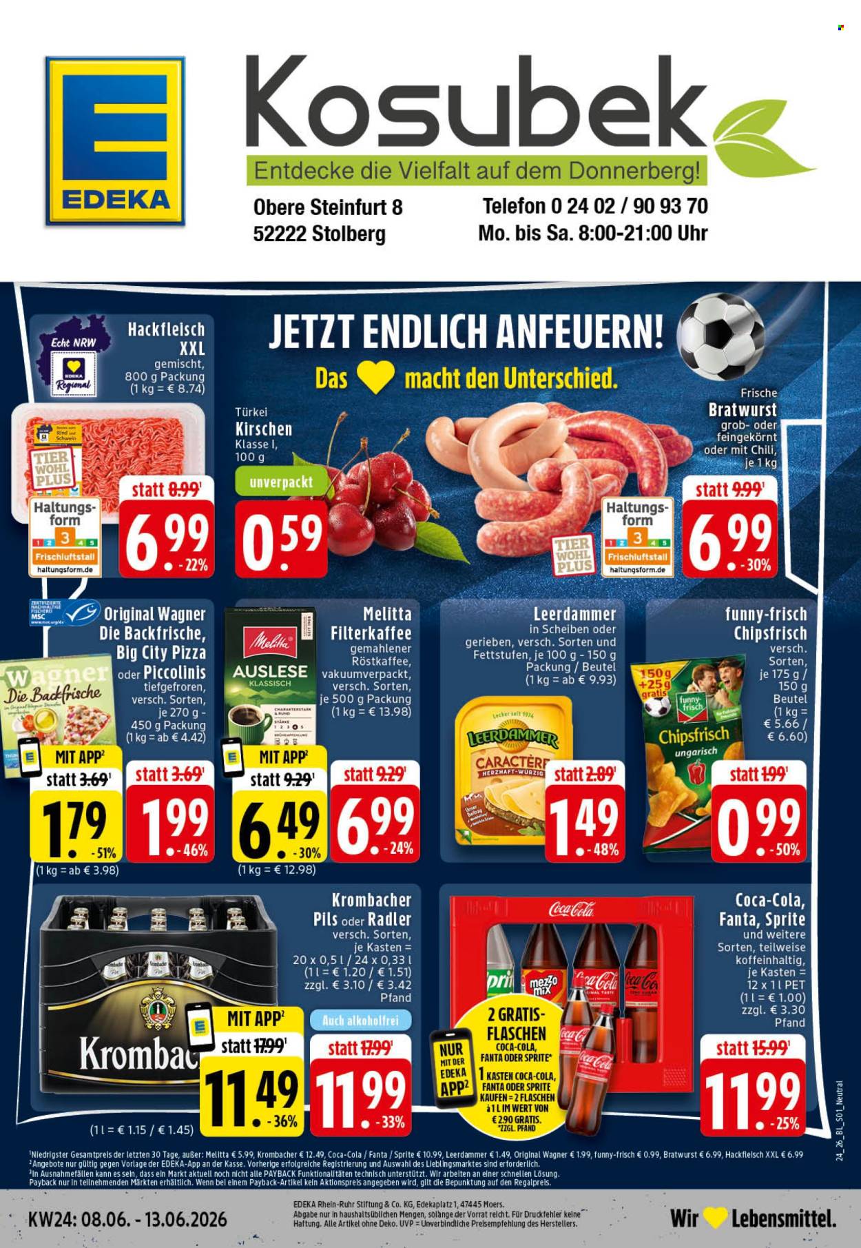 Leták Edeka - 8.6.2026 - 13.6.2026. Strana 5