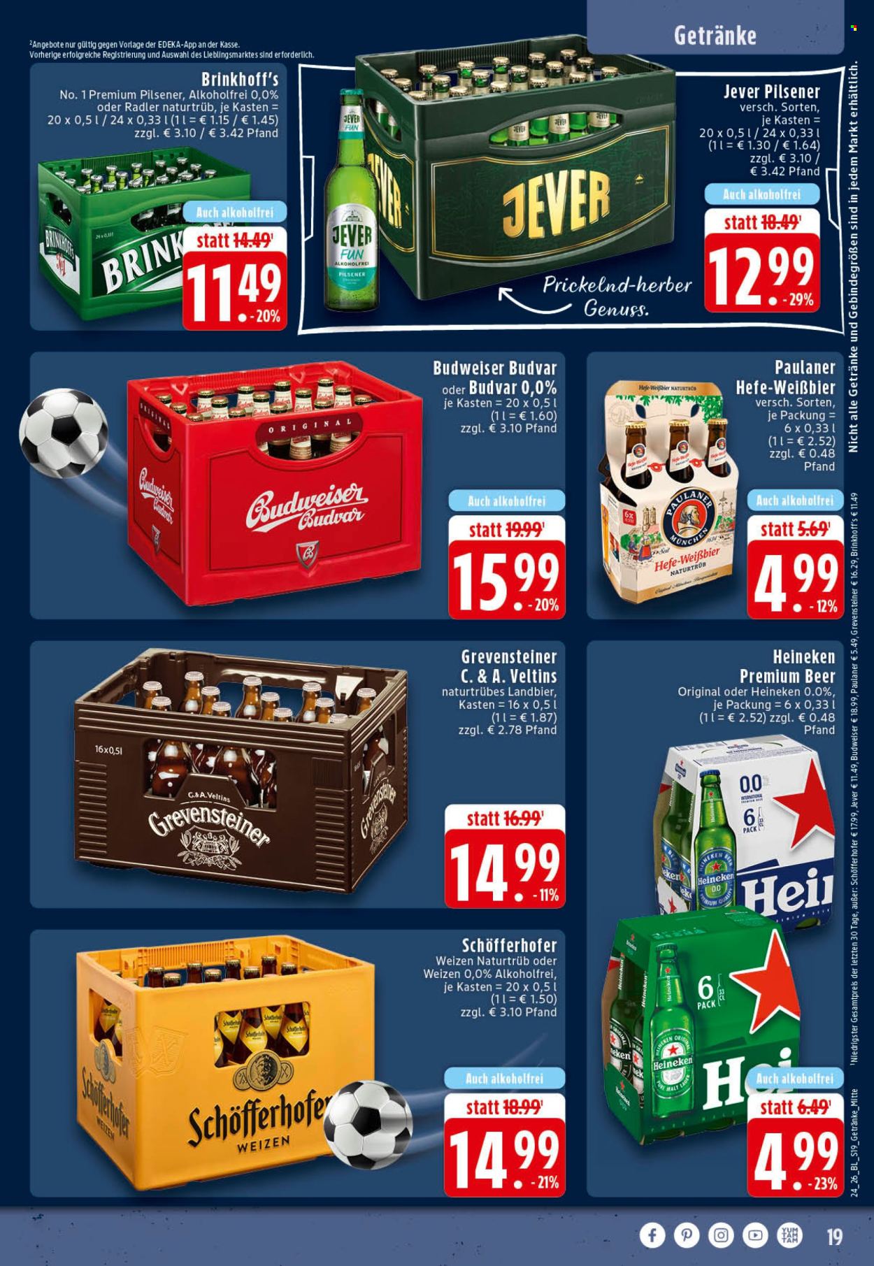 Leták Edeka - 8.6.2026 - 13.6.2026. Strana 23