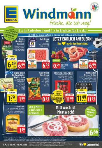 Prospekte Edeka - 8.06.2026 - 13.06.2026.