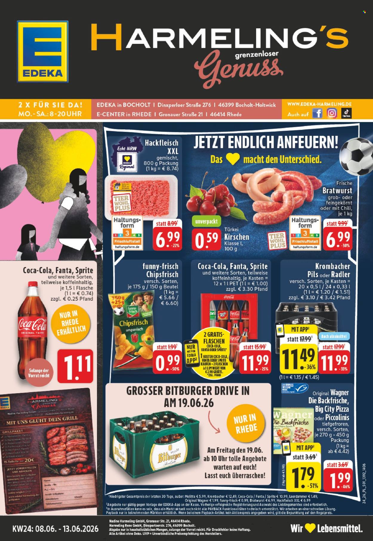Leták Edeka - 8.6.2026 - 13.6.2026. Strana 1