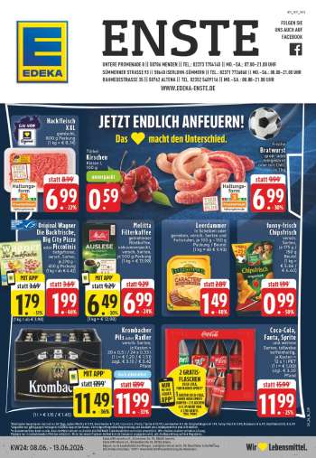Prospekte Edeka - 8.06.2026 - 13.06.2026.