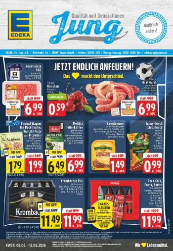 Prospekte Edeka - 8.06.2026 - 13.06.2026.
