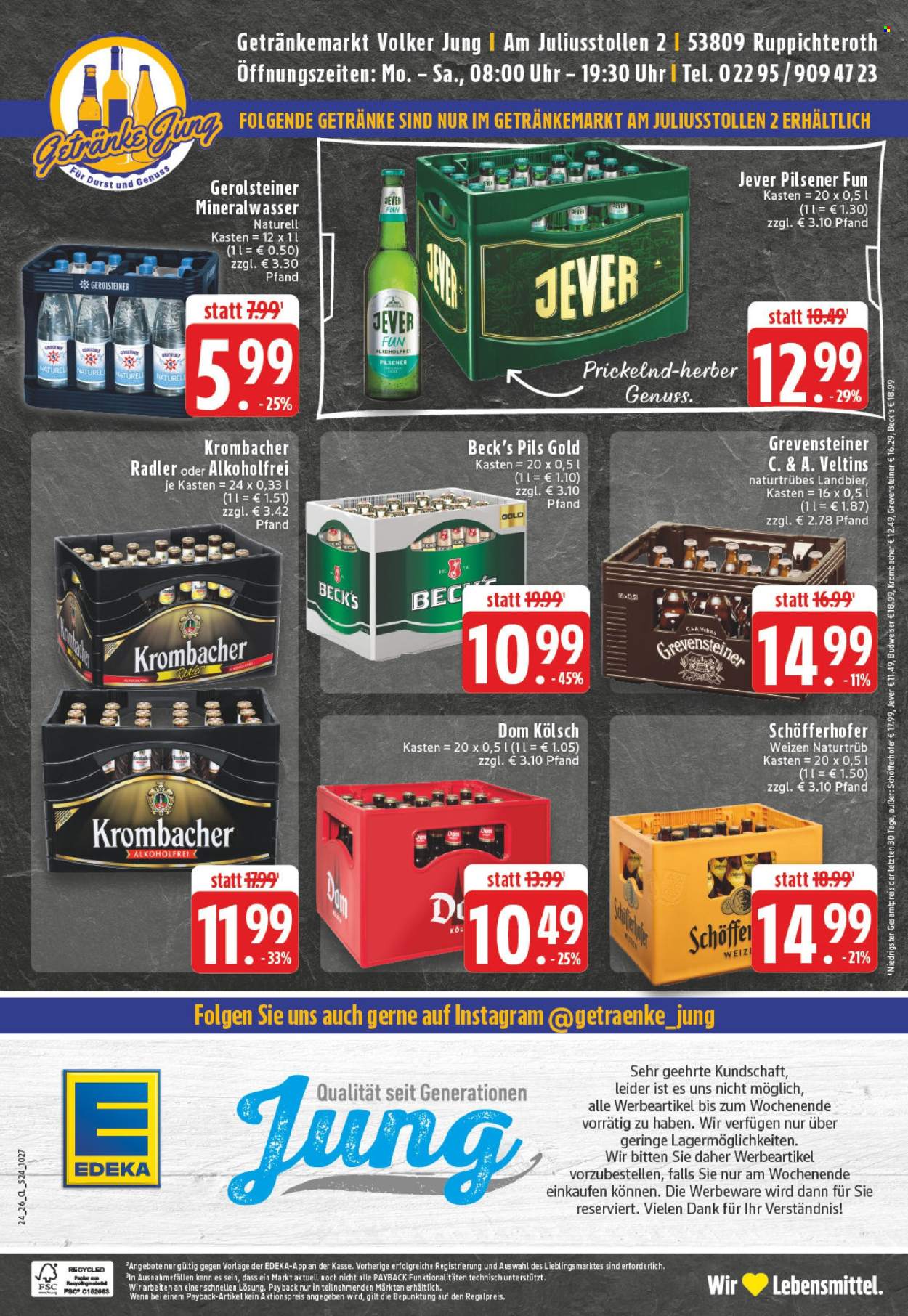 Leták Edeka - 8.6.2026 - 13.6.2026. Strana 26