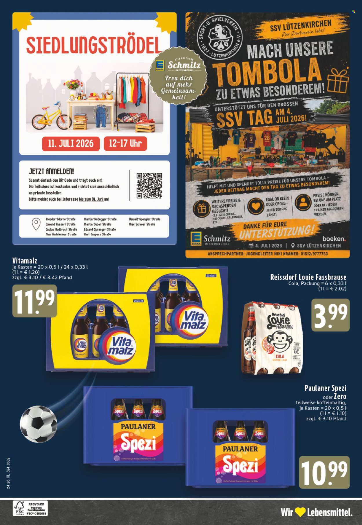 Leták Edeka - 8.6.2026 - 13.6.2026. Strana 26