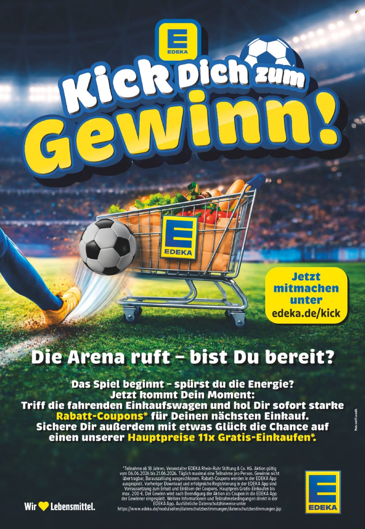 Leták Edeka - 8.6.2026 - 13.6.2026. Strana 9