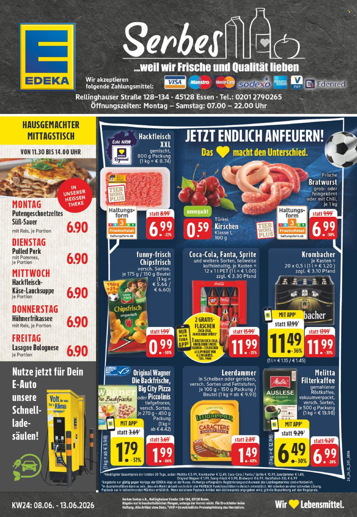 Leták Edeka - 8.6.2026 - 13.6.2026. Strana 1