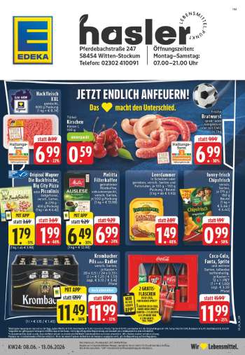 Prospekte Edeka - 8.06.2026 - 13.06.2026.