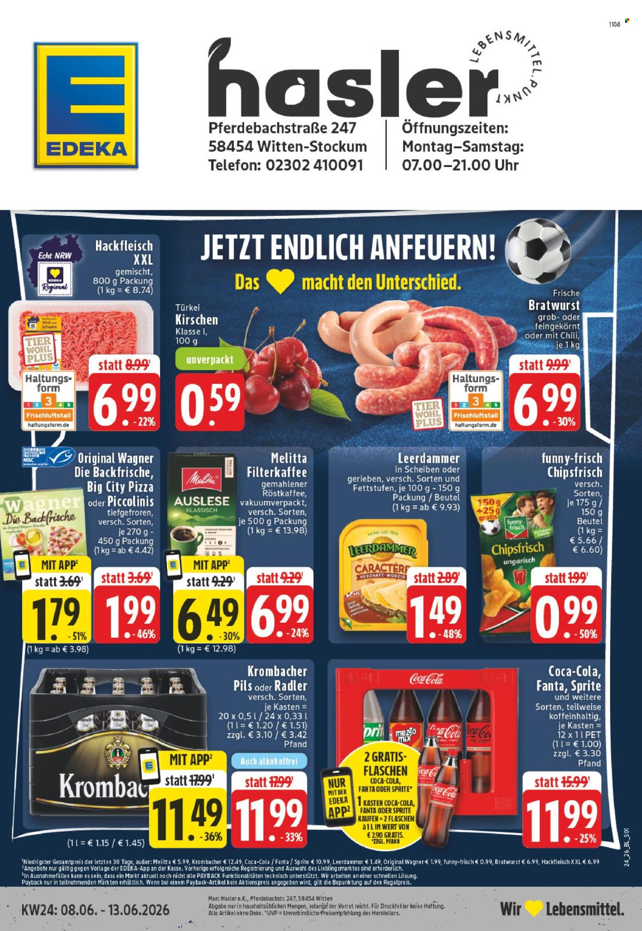 Leták Edeka - 8.6.2026 - 13.6.2026. Strana 1