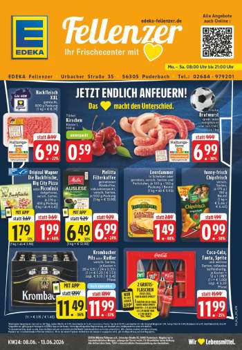 Prospekte Edeka - 8.06.2026 - 13.06.2026.