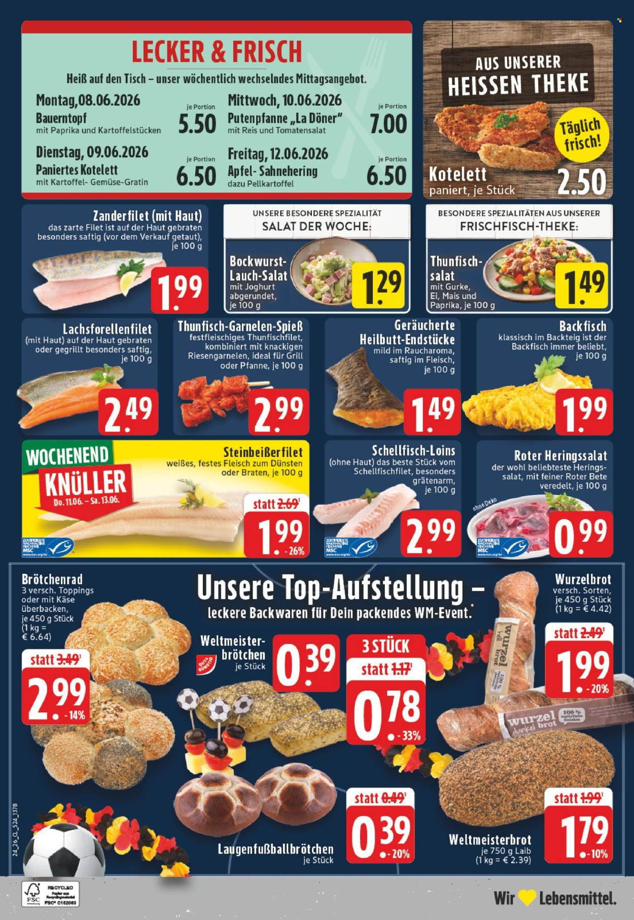 Leták Edeka - 8.6.2026 - 13.6.2026. Strana 26