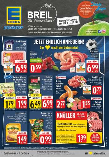 Prospekte E center - 8.06.2026 - 13.06.2026.
