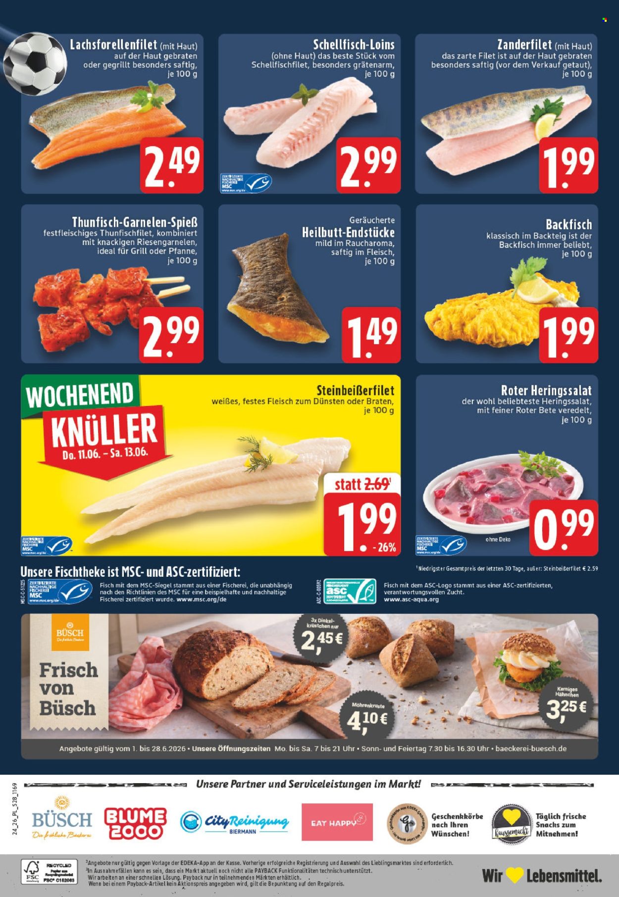 Leták Edeka - 8.6.2026 - 13.6.2026. Strana 30