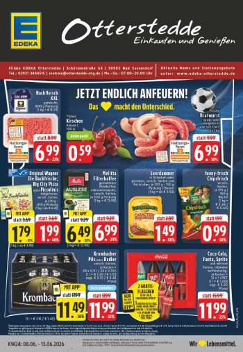 Prospekte Edeka - 8.06.2026 - 13.06.2026.