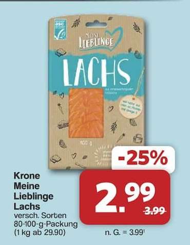 Krone Meine Lieblinge Lachs